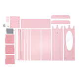 Kids Armoire Dress-Up Storage w/Mirror and Drawers,Dress up Closet