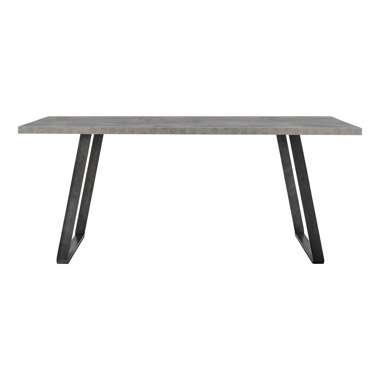 Coronado Dining Table, Cement Gray, 35.5 in x 71 in x 30 in