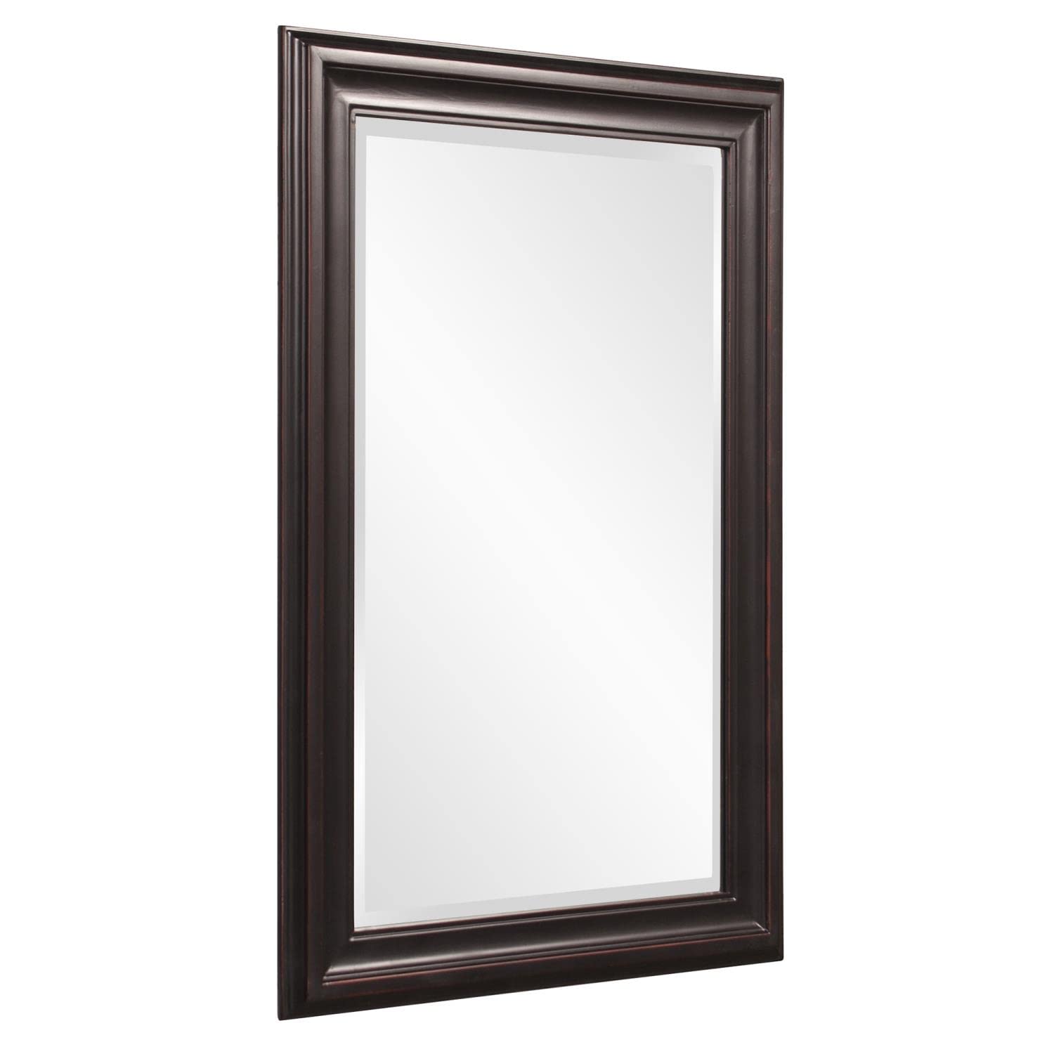 Rectangular Oil Rubbed Bronze Wall Mirror,