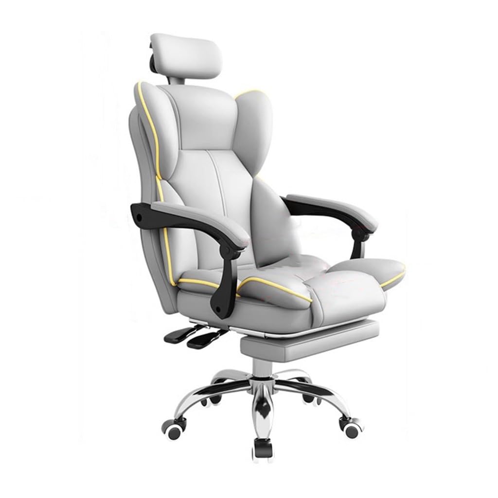 Home Computer Chairs, Ergonomic Office Chair, PU Leather Office Reclining Chair