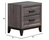 FOIL Grey-NS Kate Nightstand