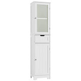 Bathroom Cabinet, Storage Cabinet with 2 Doors & 1 Drawer