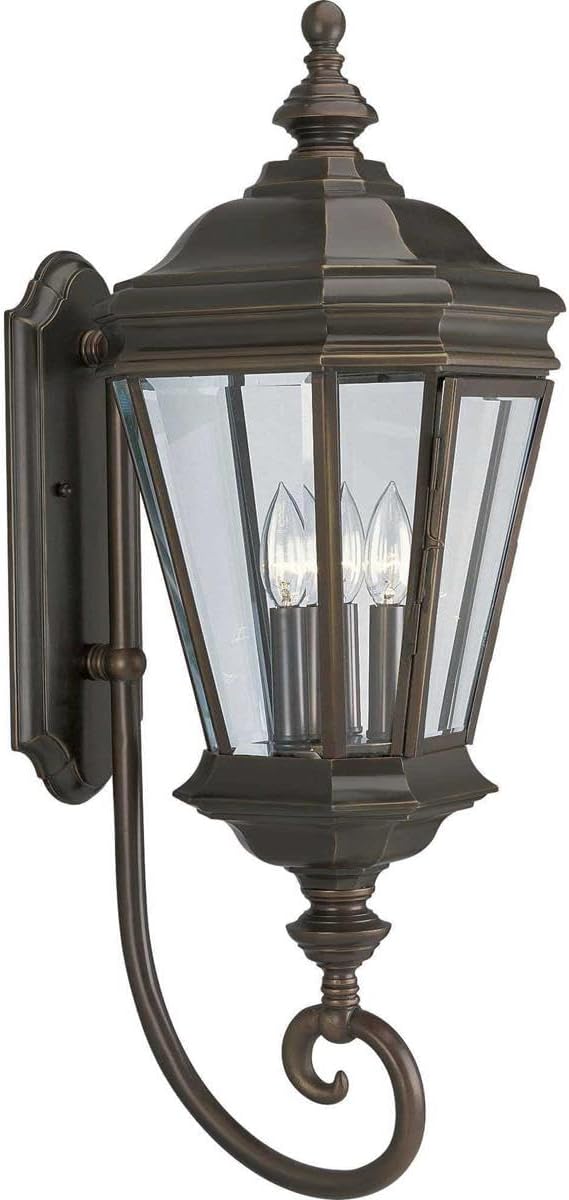 Crawford Outdoor, 10-Inch Width x 29-Inch Height, Bronze