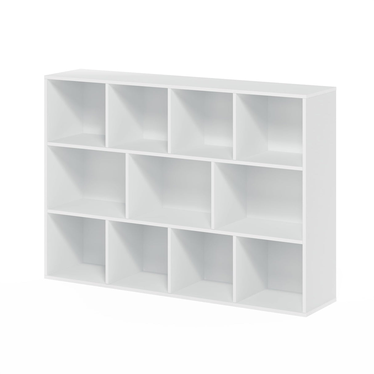 Luder Bookcase / Book / Storage , 11-Cube, White