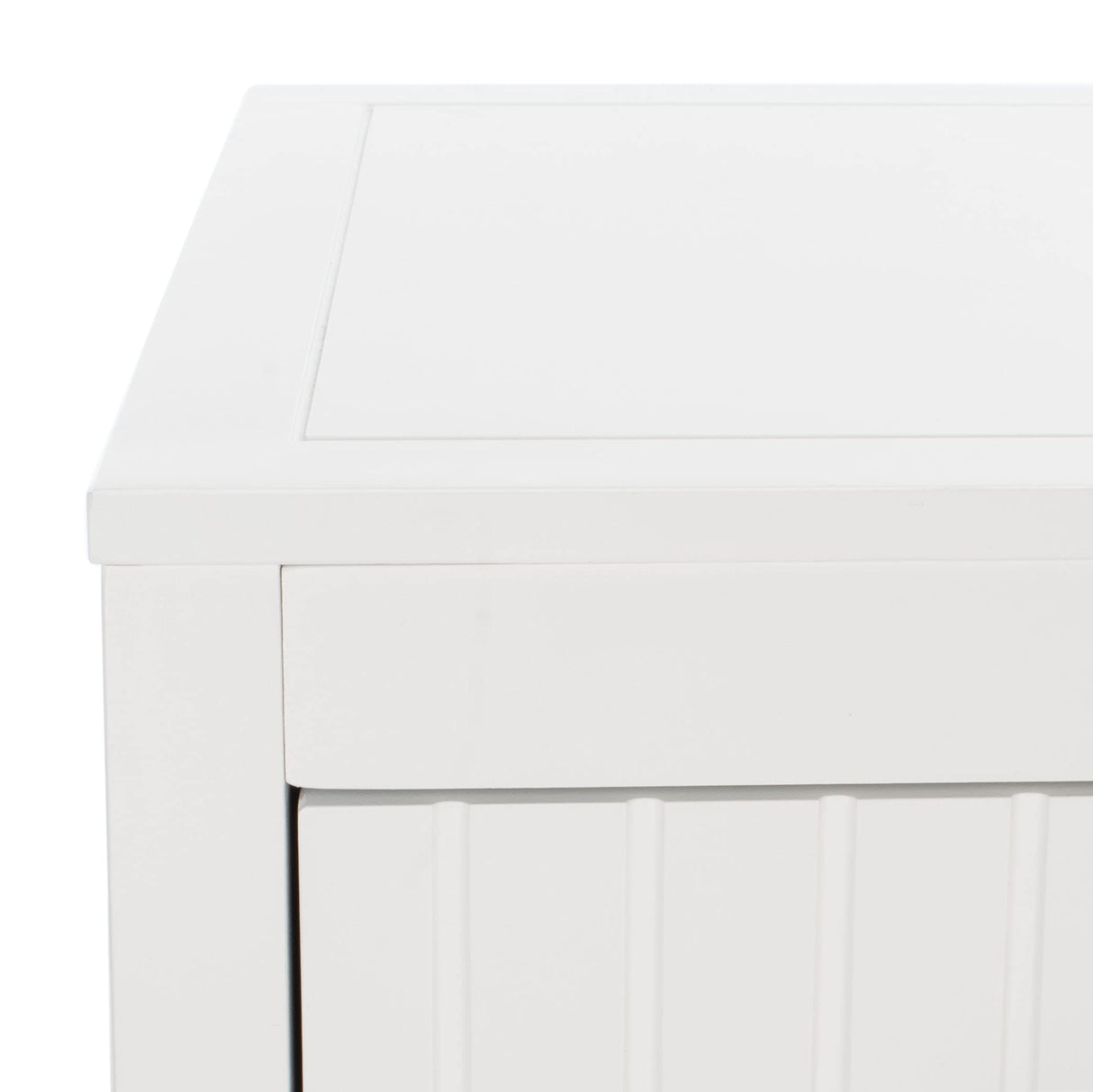 Home Collection Tegan White 3-Drawer Storage Living Room Bedroom