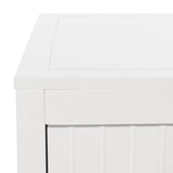 Home Collection Tegan White 3-Drawer Storage Living Room Bedroom