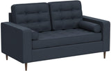 Lynnwood Upholstered Loveseat - Living Room Office or Bedroom - Mid-Century Modern