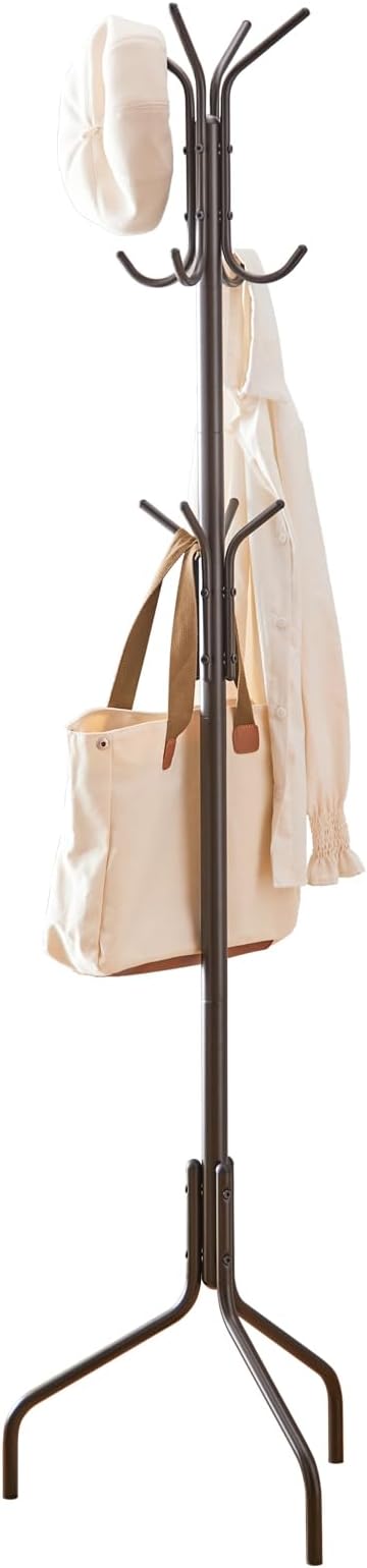 Coat Rack Freestanding,hat and coat rack stand for entryway,Living Room,Bedroom