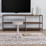 Rustic Accent Side Table, Farmhouse Wood Pedestal Table Round End Table for Living