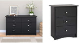 Sonoma 6 Drawer Dresser for Bedroom, Wide Chest of 6 Drawers, Bedroom Furniture,