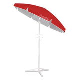 6.5ft Portable Beach Umbrellas for Sand, UV 50+ Beach Umbrella with Heavy Duty Anchor,