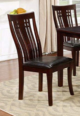 7-Piece Cappuccino Dining Room/Kitchen Table Set,