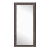 Framed Bevel Leaner Mirror Oil Rubbed Bronze/66" x 32"