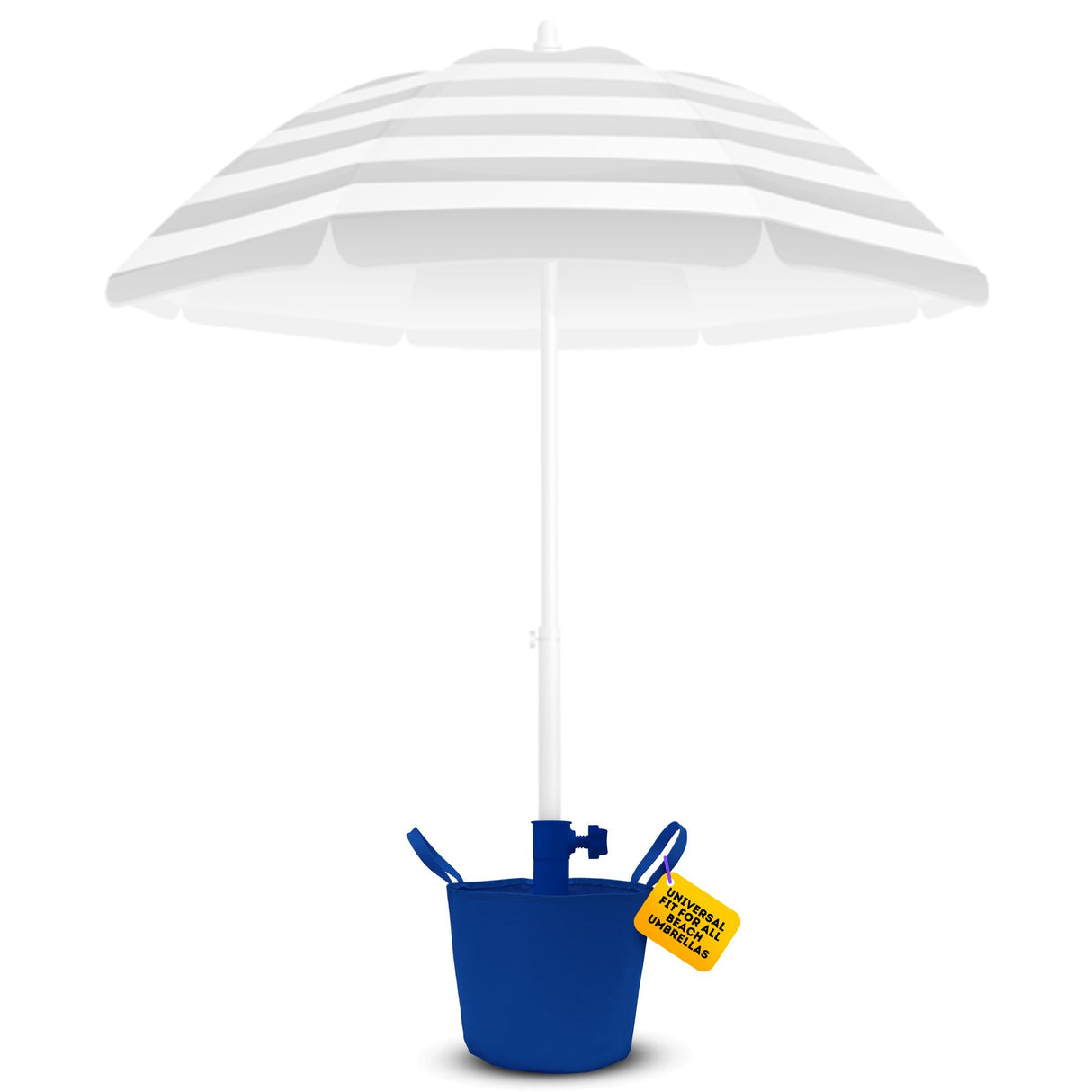 Anchor Max Ultimate Beach Umbrella Base, Easy Set-Up Beach Umbrella Stand Holds Up