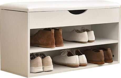 Storage Benches Entryway Bench with Shoe Storage Seat Shoe Rack Bench Seat Shoe