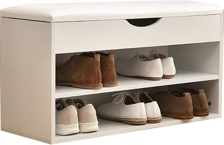 Storage Benches Entryway Bench with Shoe Storage Seat Shoe Rack Bench Seat Shoe