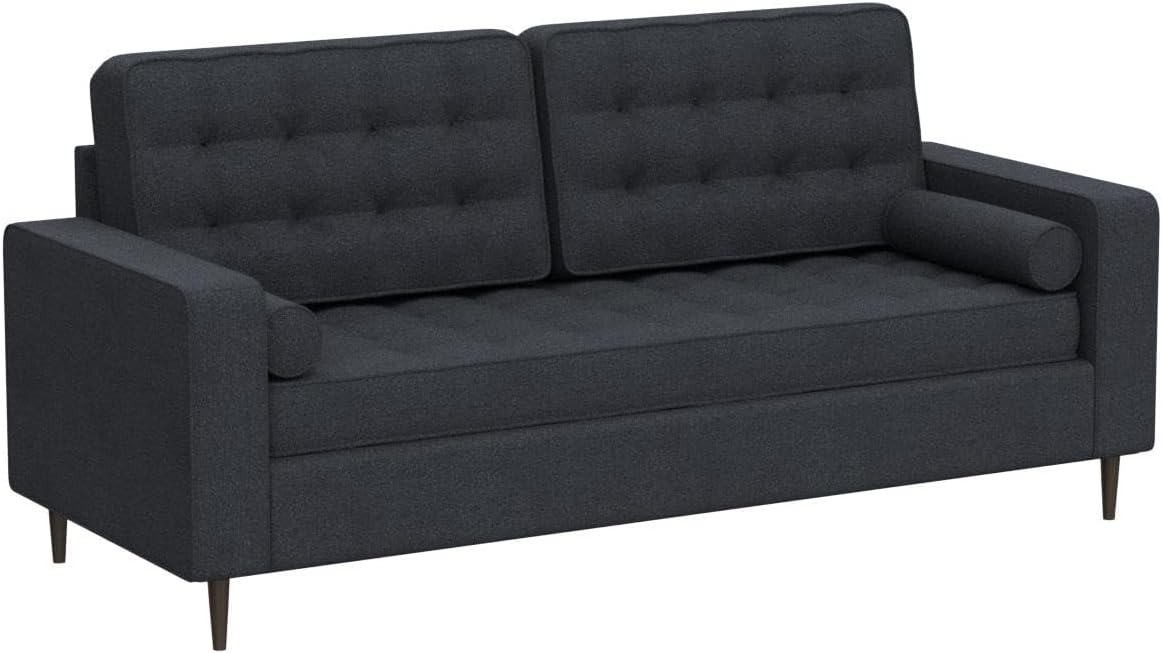 Upholstered Sofa - Couch for Living Room Office or Bedroom - Mid-Century