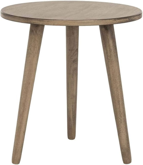 Home Orion Modern Slate Grey Round Accent Table