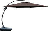 Patio Umbrella with 3 Solar panels, 48 Solar LED Lights