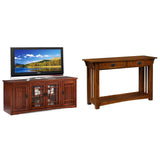 1914 Mission 60 inch TV Stand & Favorite Finds Mission, 48 in x 16 in x 30 in (D x W x H),