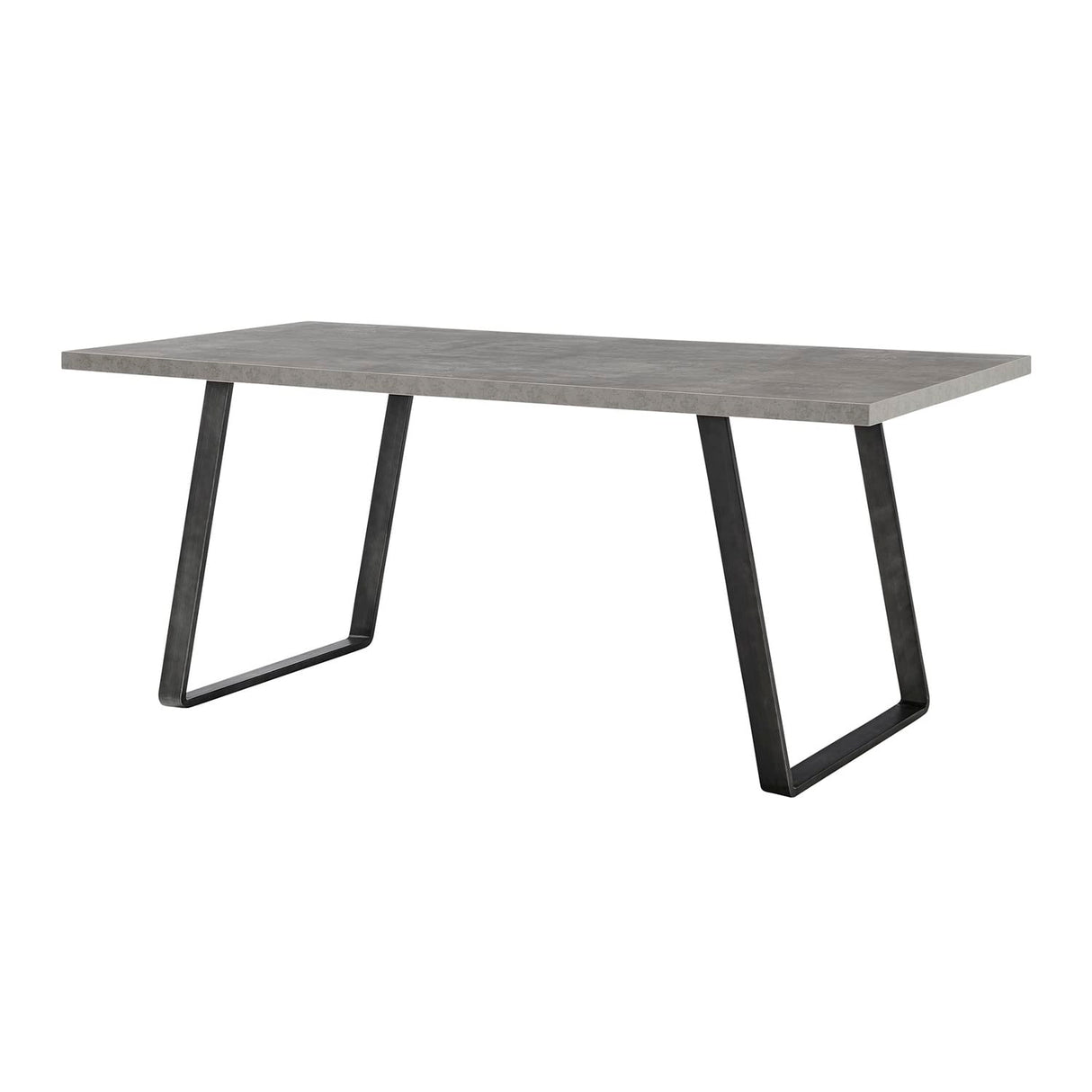 Coronado Dining Table, Cement Gray, 35.5 in x 71 in x 30 in