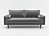 Living Room Diamond Tufted Chesterfield Sofa