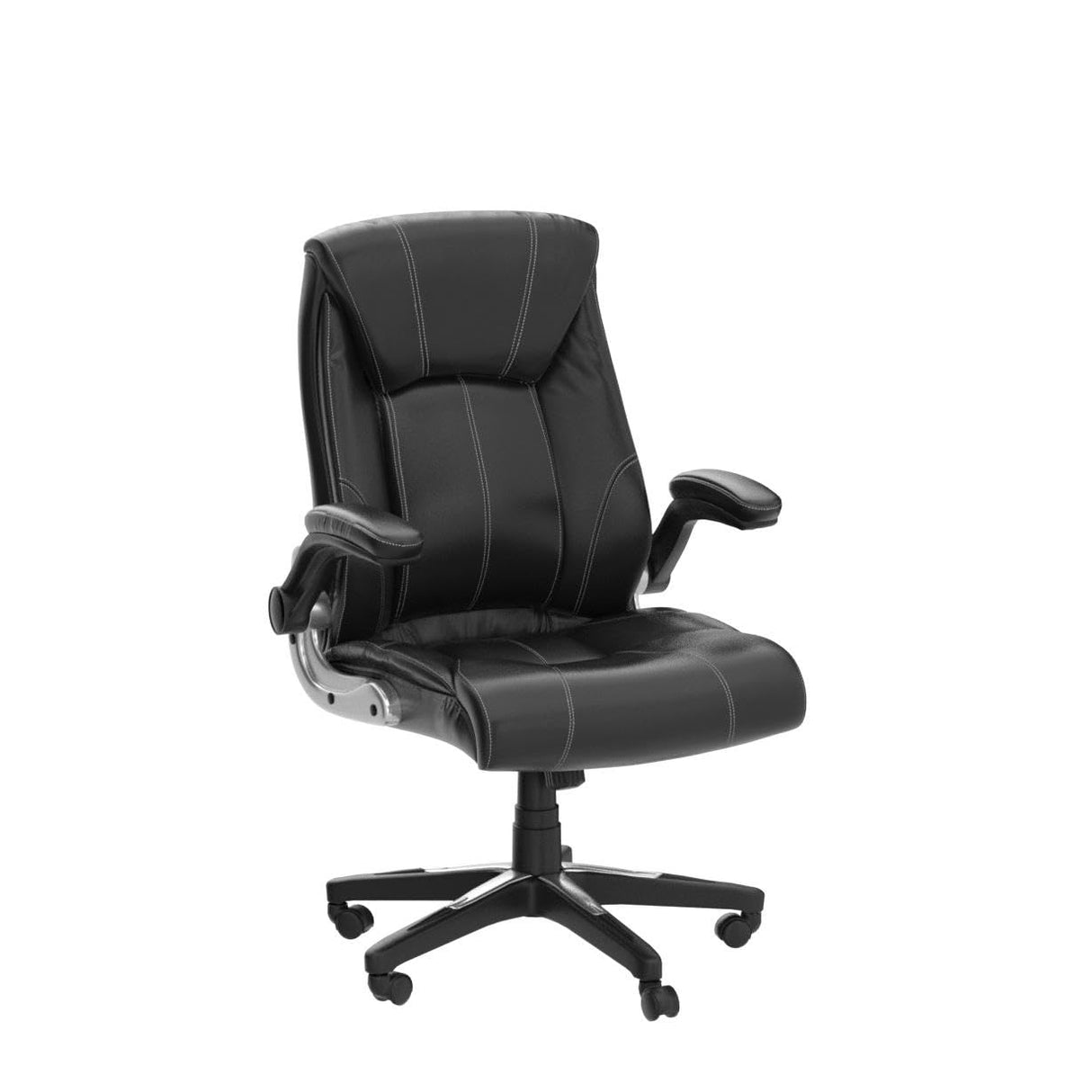 Ergonomic Office Chair, High Back PU Leather Comfortable Desk Chair