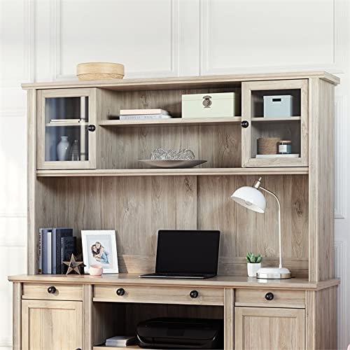 3-Piece Set with L-Shaped Desk Hutch & Lateral File Cabinet