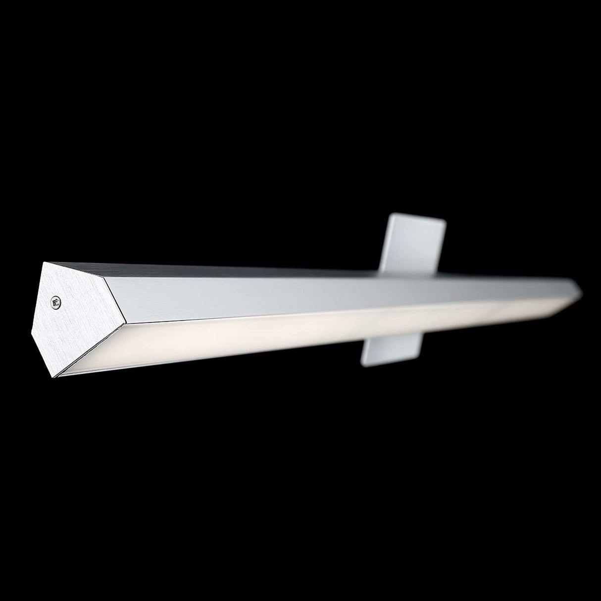 dweLED, Revel 50in LED Bathroom Vanity or Wall Light 3000K in Brushed Aluminum
