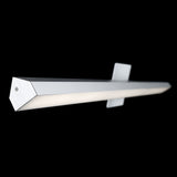 dweLED, Revel 50in LED Bathroom Vanity or Wall Light 3000K in Brushed Aluminum