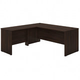 Studio C 72W x 30D L Shaped Desk with 42W Return in Black Walnut