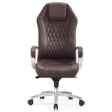 Furniture Modern Ergonomic Sterling Genuine Leather Executive Chair with Aluminum