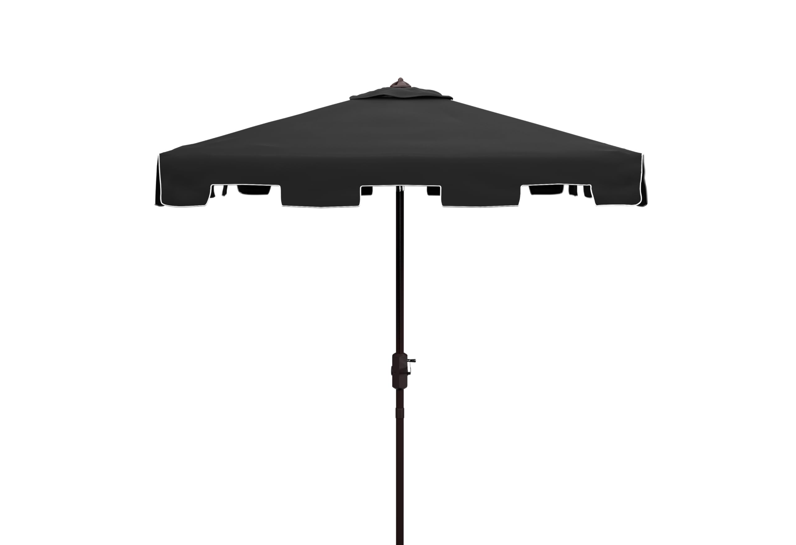 Outdoor Collection Zimmerman Black/White Trim 7.5 Ft Square Market Auto