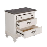 Industries Allyson Park Night Stand w/Charging Station