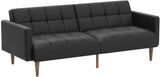 Aaron Couch, Small Sofa, Futon, Sofa Bed, Sleeper Sofa, Loveseat, Mid Century Modern