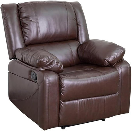 Harmony Series Brown LeatherSoft Recliner