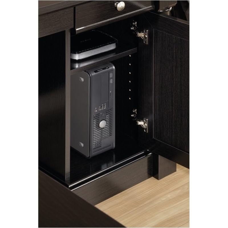 Executive L-Shaped Computer Desk with 3 Drawers