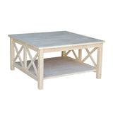 International Concepts Hampton Coffee Table, Brown