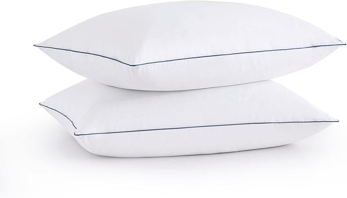 Made in USA Soft Fluffy Medium Firm Hotel Pillow