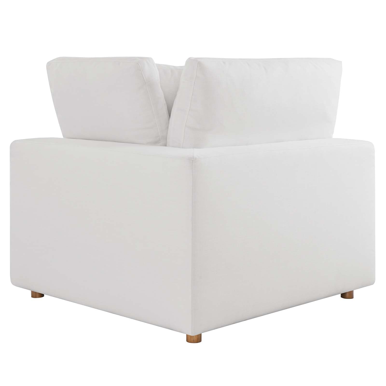 Commix Down-Filled Overstuffed Upholstered 7-Piece Sectional Sofa