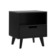 Raelyn Mid-Century Modern 1-Drawer Nightstand