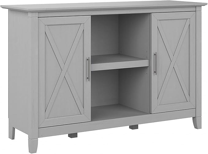 Key West 30-inch Accent Cabinet with Doors and 4 Shelves