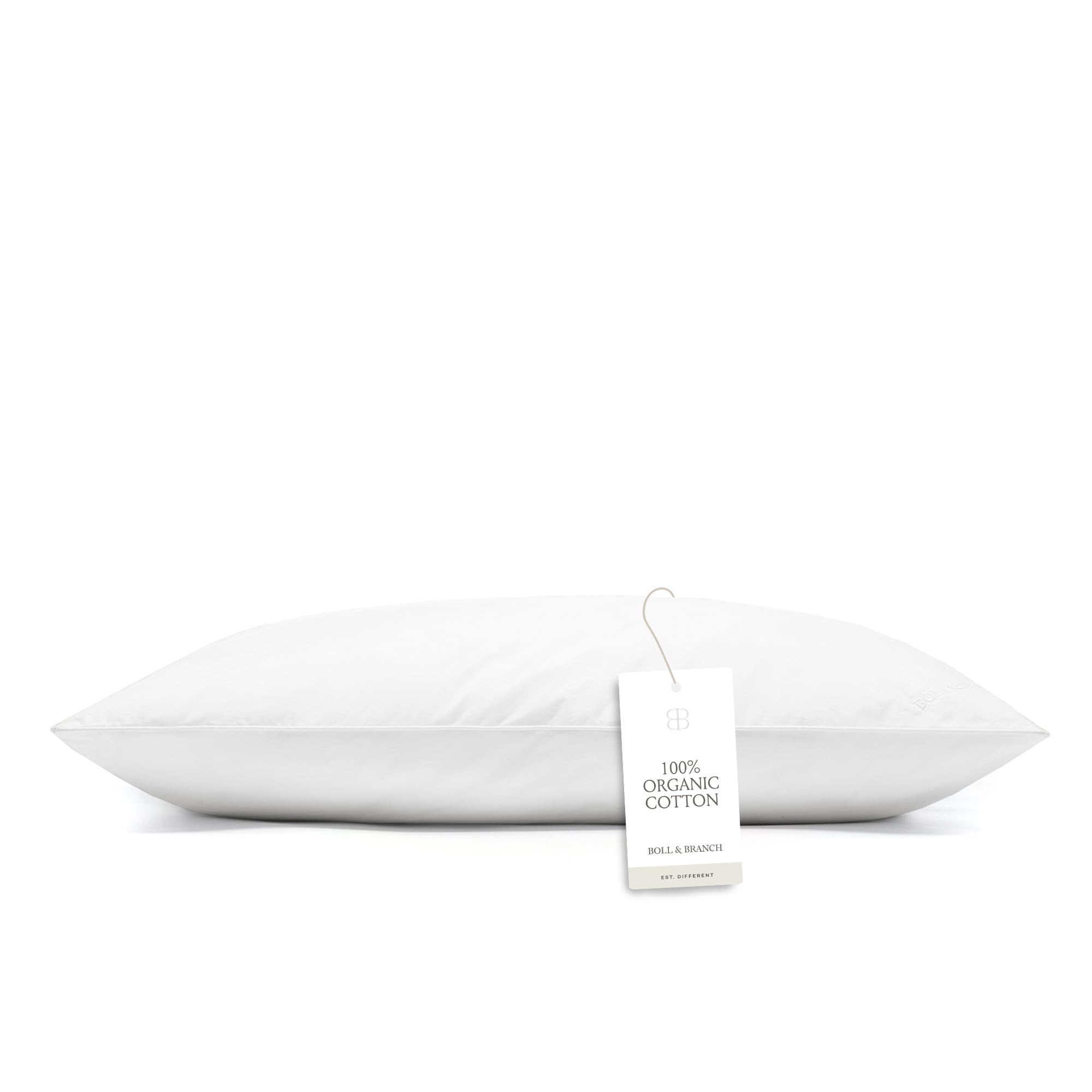 Down Chamber Pillow - Firm, King - Naturally Cooling Shell - Premium Comfort
