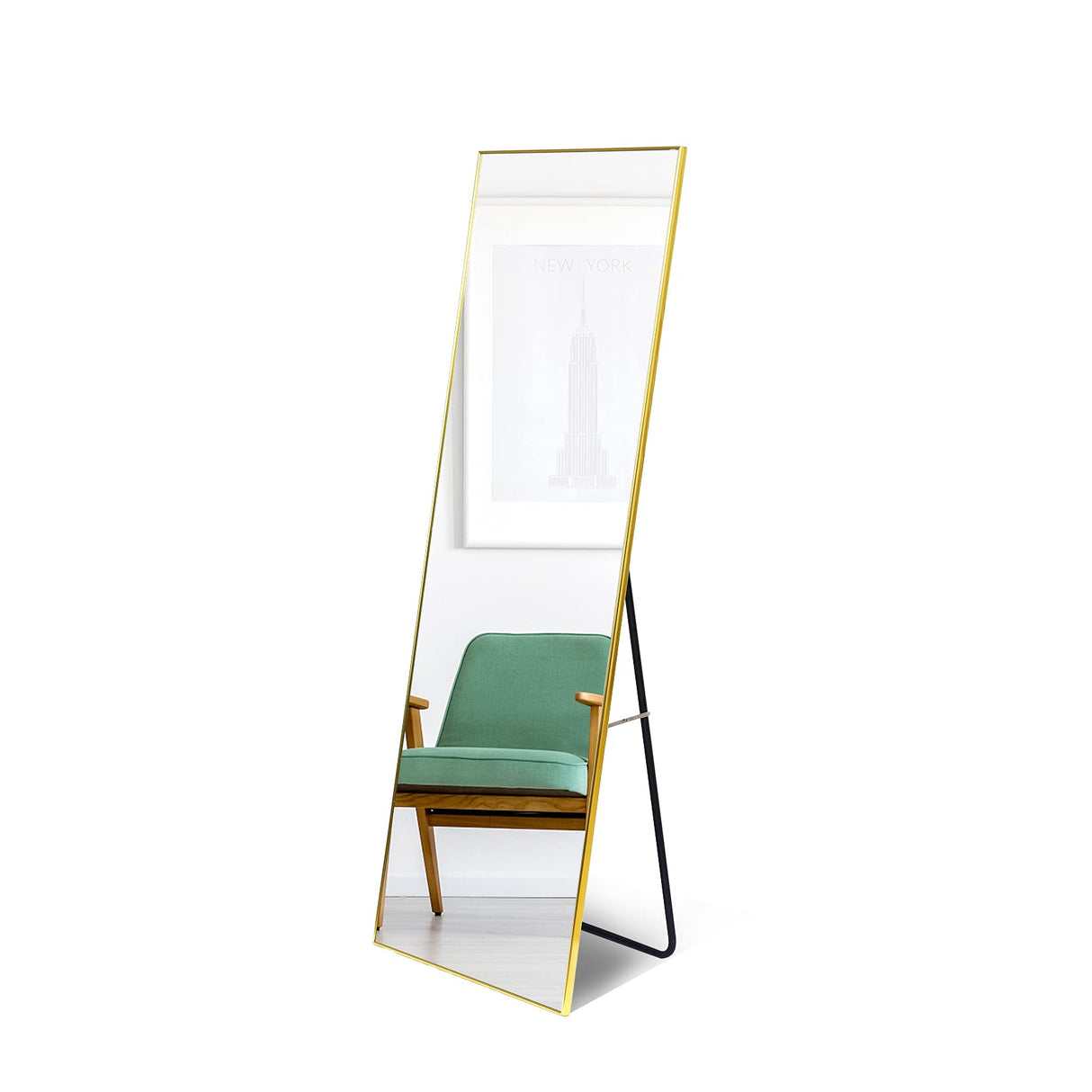 Deluxe Full Length Mirror, Floor Mirror, Standing Mirror, Full Body Mirror, Large Mirror