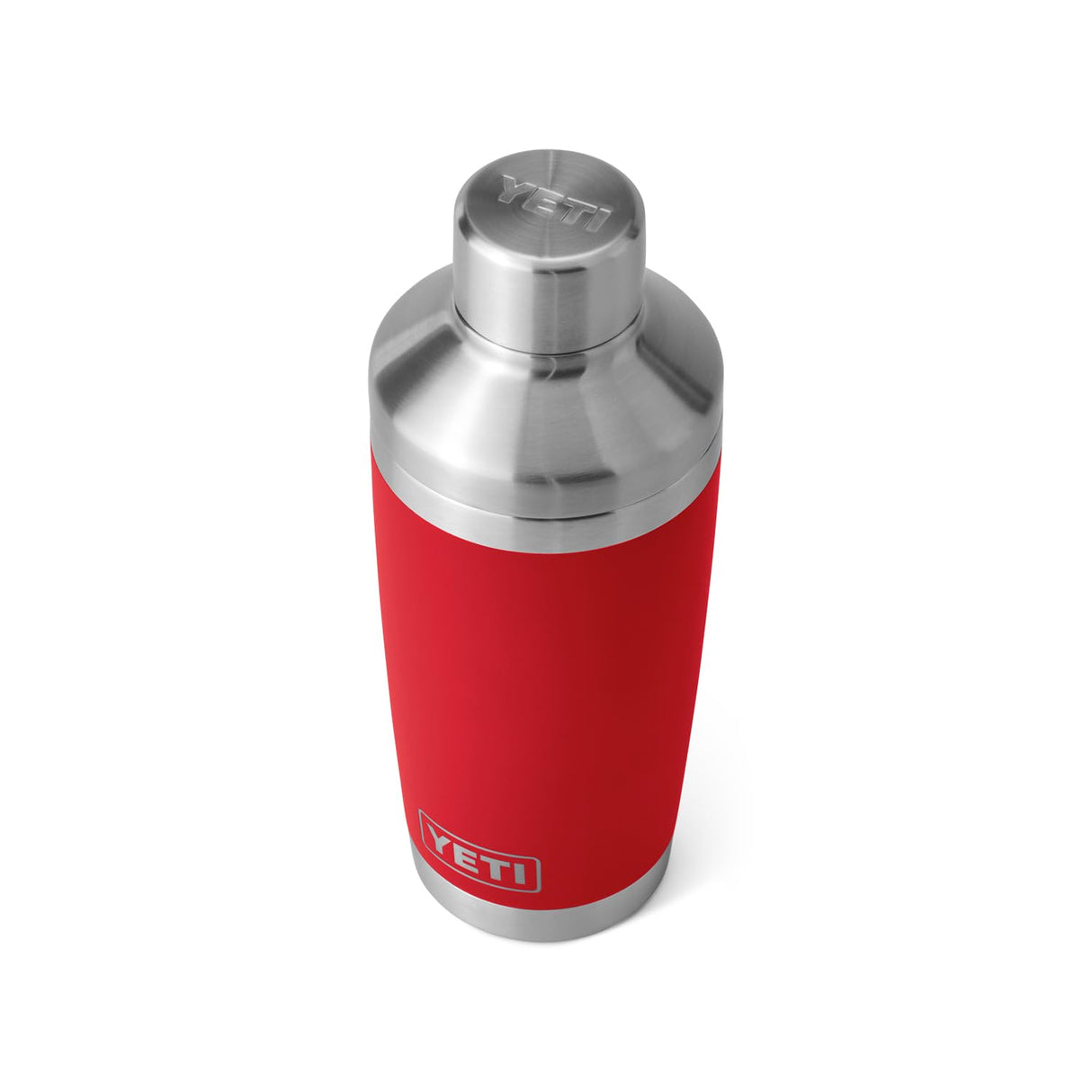 Rambler 20 oz Cocktail Shaker, Stainless Steel, Vacuum Insulated, Rescue Red