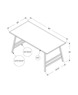 3792 Coffee Table, Accent, Cocktail, Rectangular, Living Room, Metal,