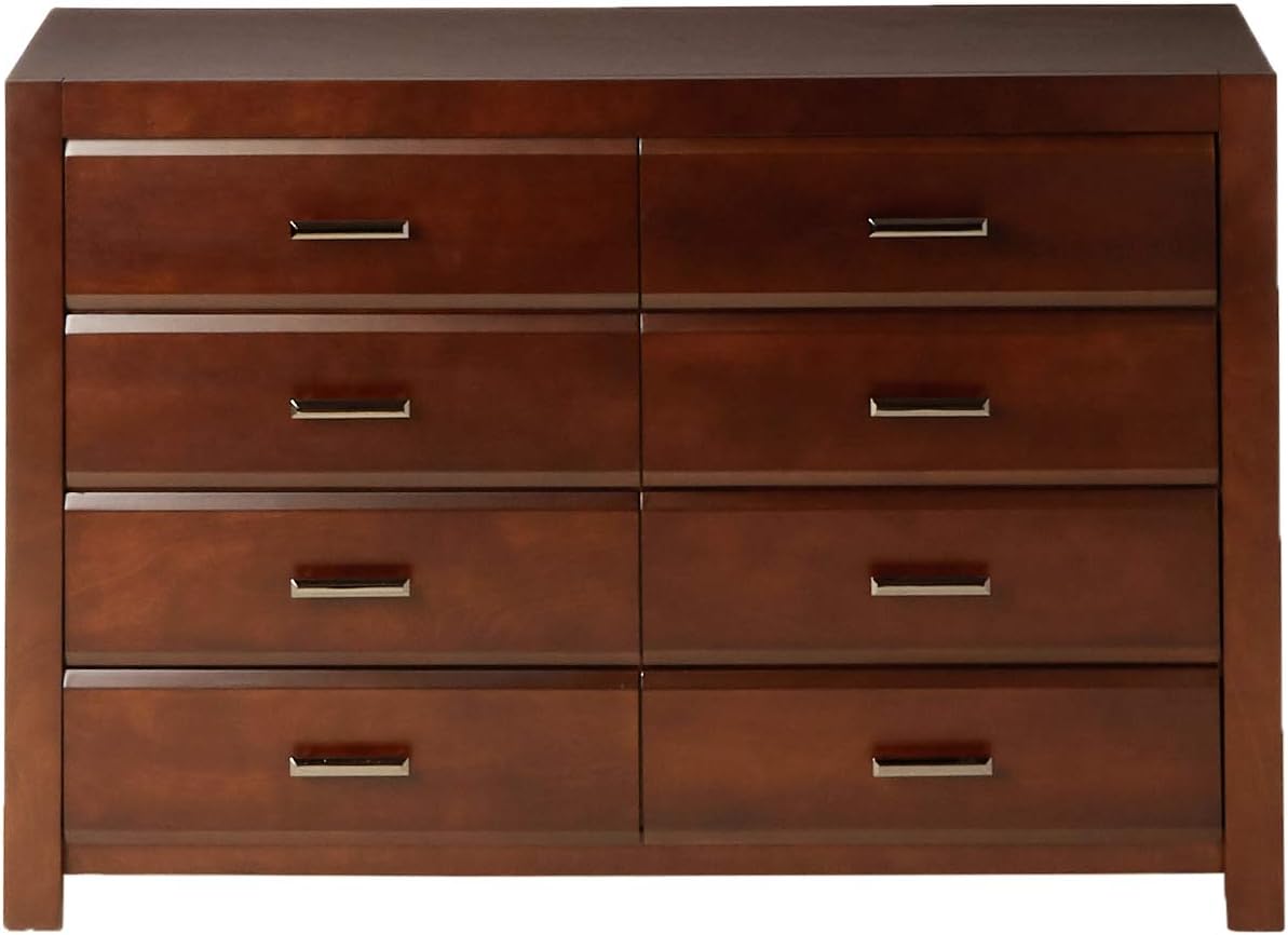 Oberreit Wood 8-Drawers Bedroom Dresser