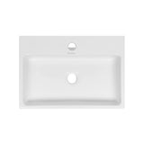 SM-VS203 Claire 20" Rectangle Vessel Sink, Glossy White