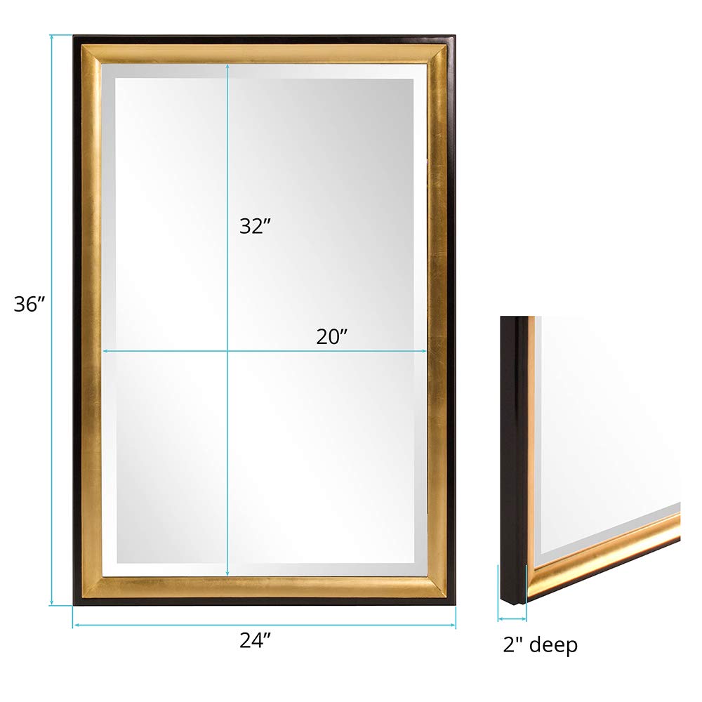 60016 Cagney Mirror, Gold