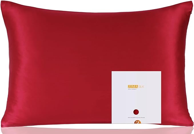 100% Pure Mulberry Silk Pillowcase for Hair and Skin Health,Soft and Smooth